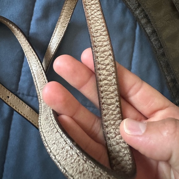 Michael Kors Jet Set Travel Logo Messenger Leather Bag - Picture 14 of 14